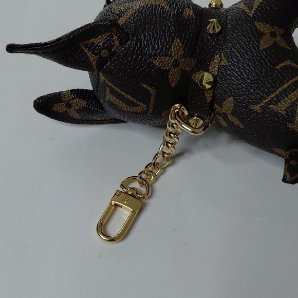 Womens Tan Key Chain Or Bag Accessory - Picture 6 of 9